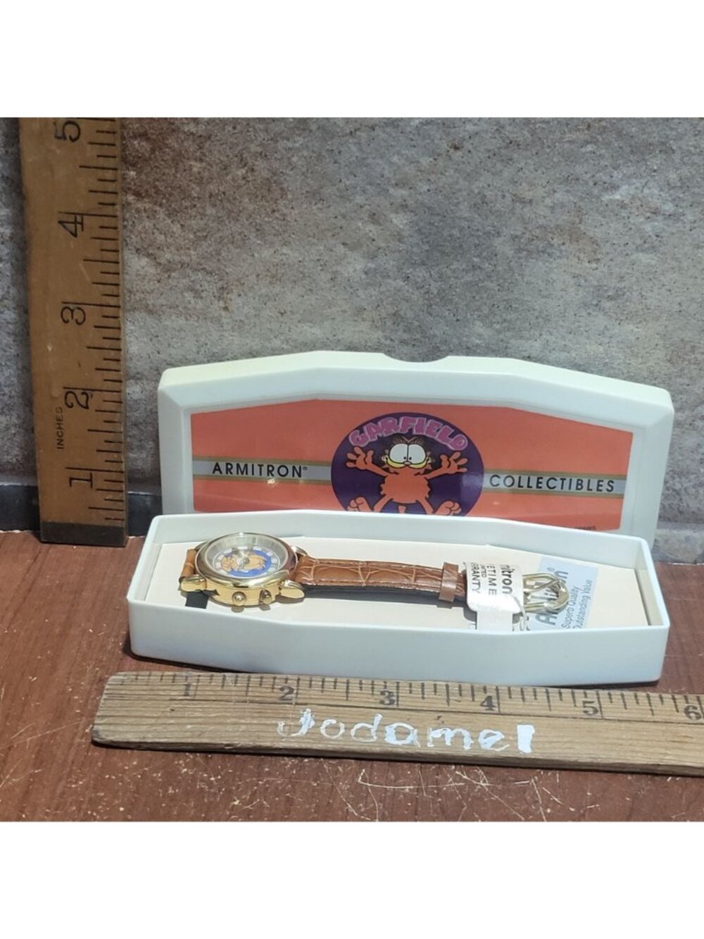 Vintage Armitron Garfield Musical Quartz Wristwatch New Old Stock - Picture 9 of 11